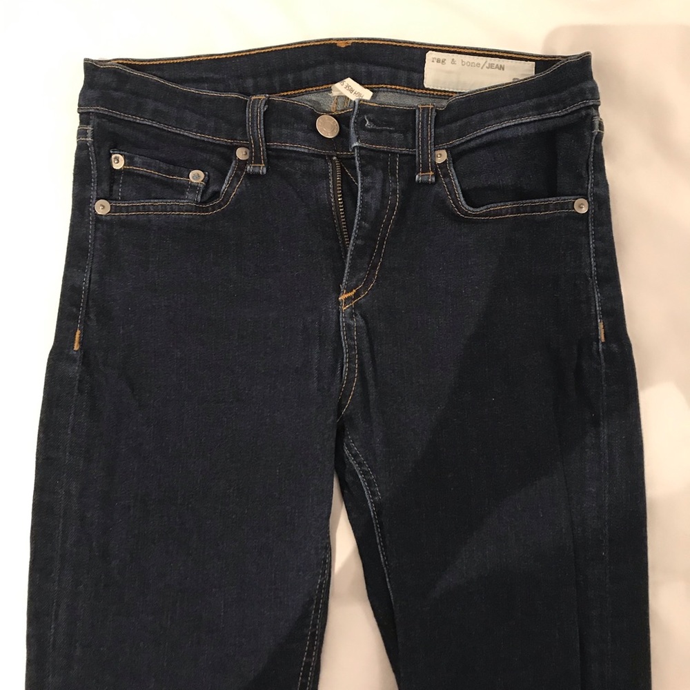 Rag & Bone High Rise Skinny Jeans, Size 26